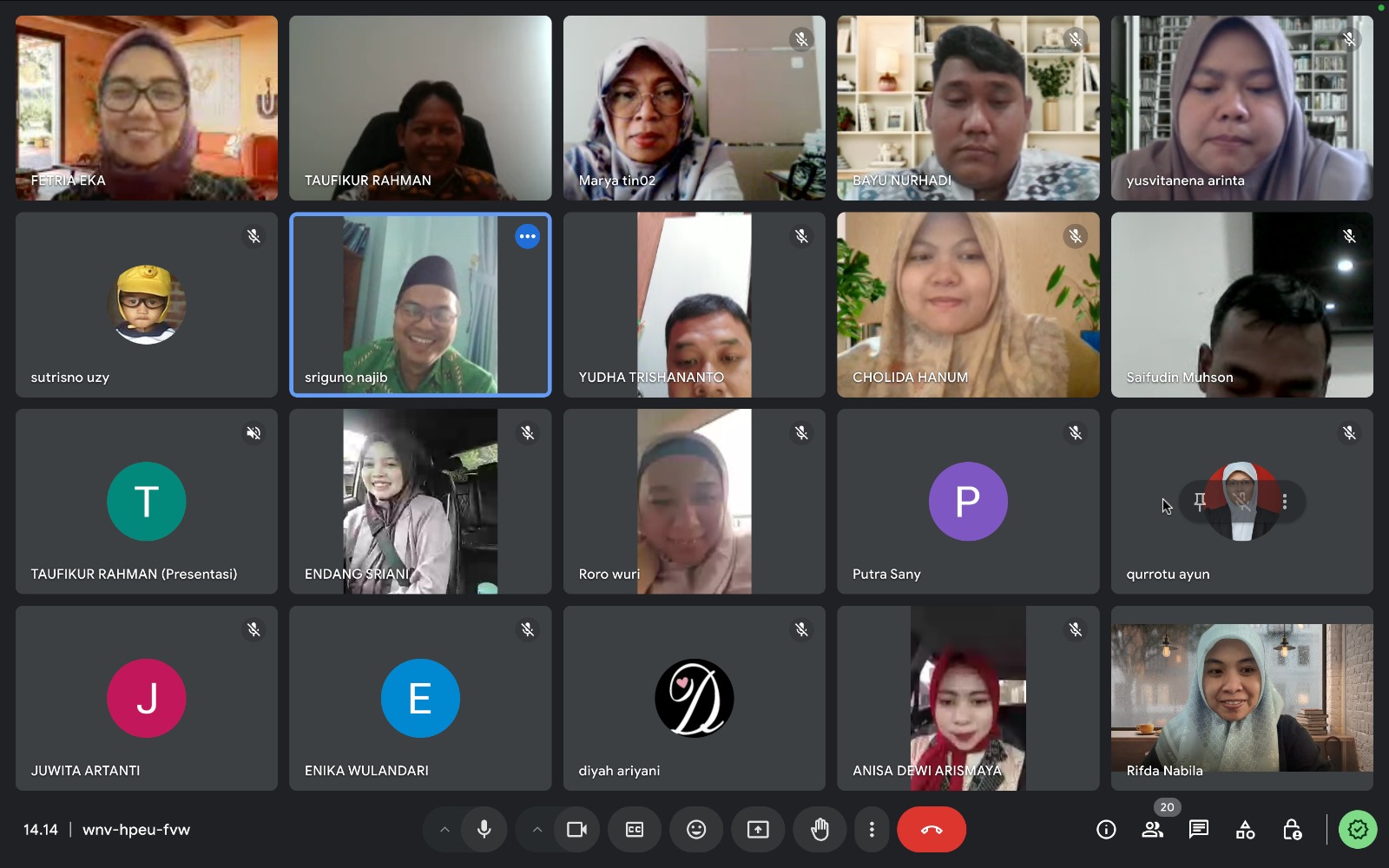 Rapat Koordinasi Pembentukan Skema Lembaga Sertifikasi UIN Salatiga Dipimpin oleh Dr. Fetria Eka Yudiana, M.Si