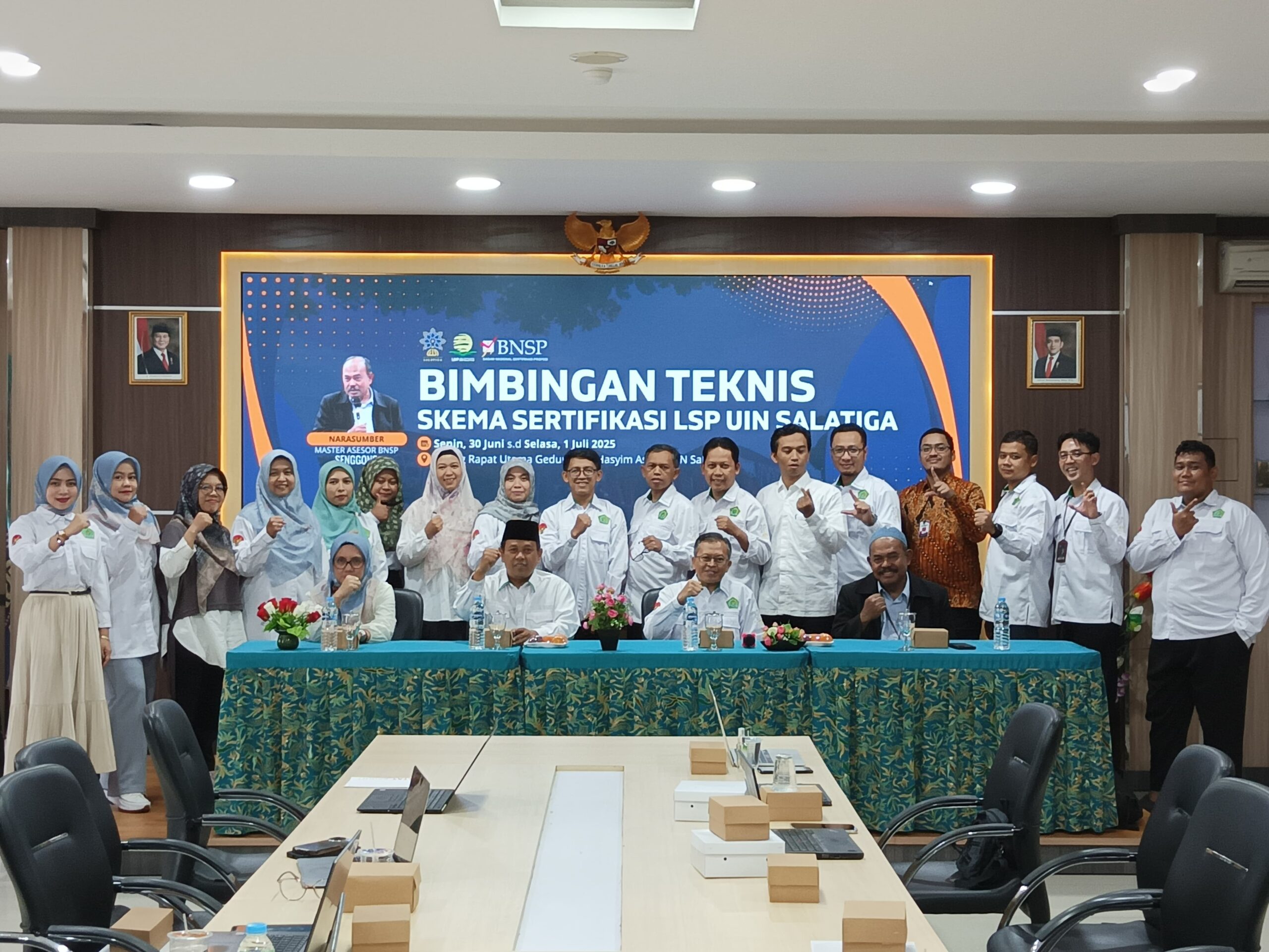 LSP UIN Salatiga menyelenggarakan Bimbingan Teknis Skema Sertifikasi